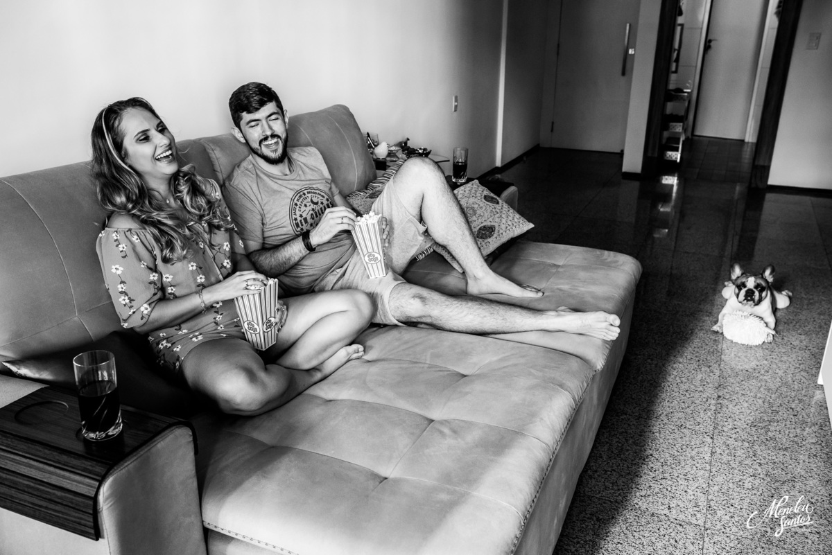 Ensaio geek de casal no apê com fotografo em fortaleza meneleu santos