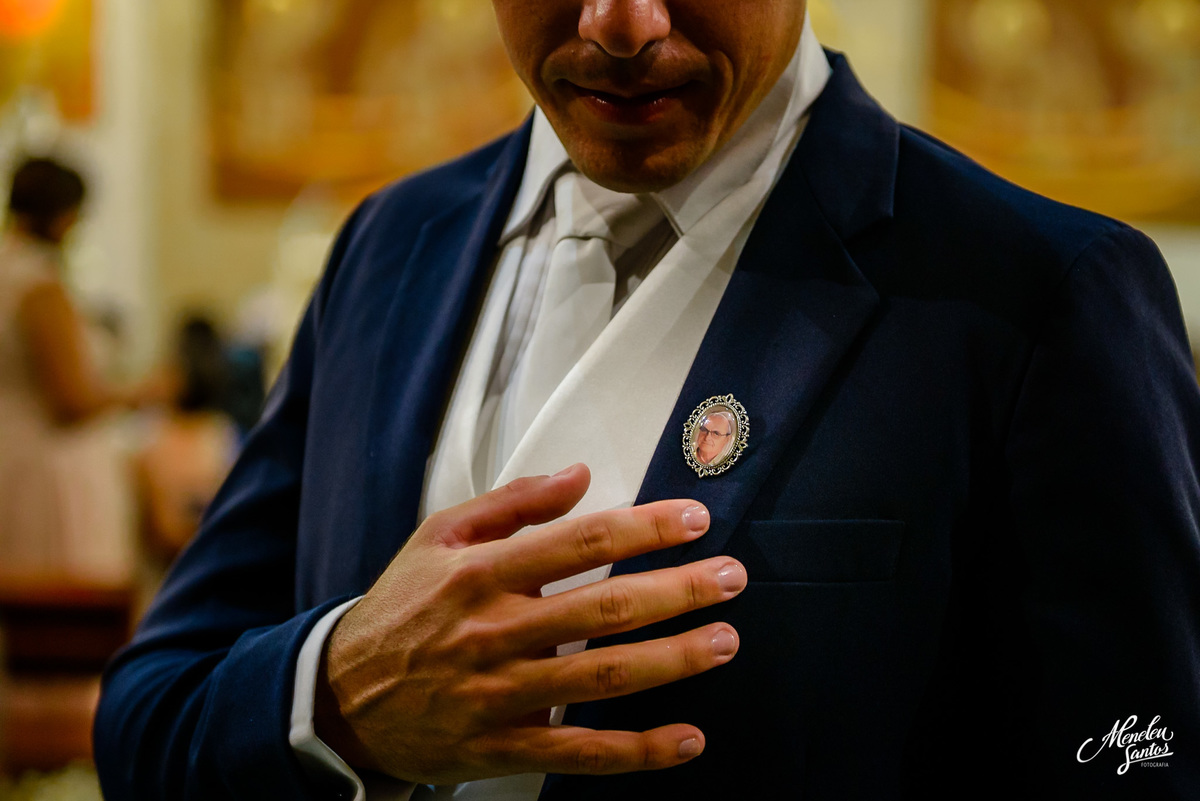 Cerimonia religiosa na capela São João Eudes por fotografo de casamento em fortaleza meneleu santos