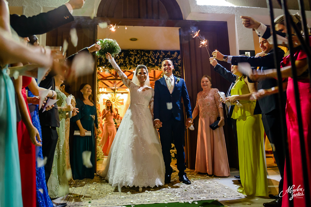 Cerimonia religiosa na capela São João Eudes por fotografo de casamento em fortaleza meneleu santos