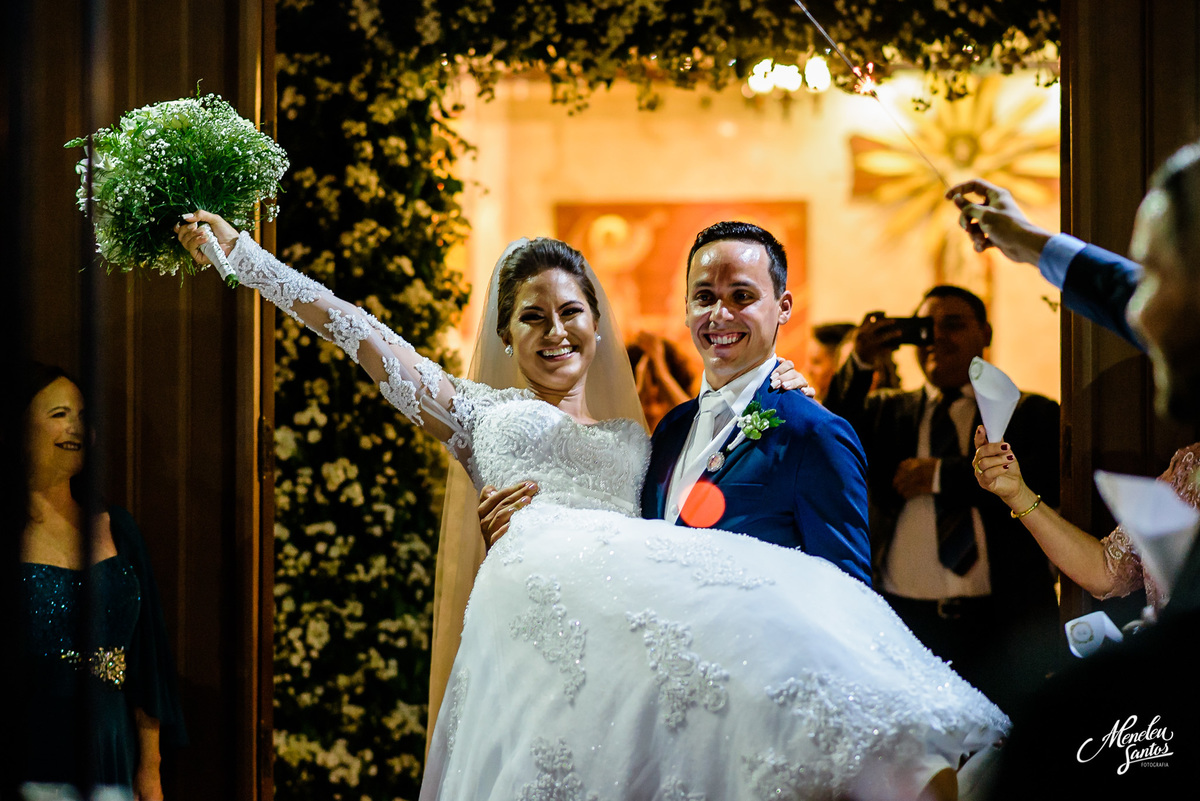 Cerimonia religiosa na capela São João Eudes por fotografo de casamento em fortaleza meneleu santos