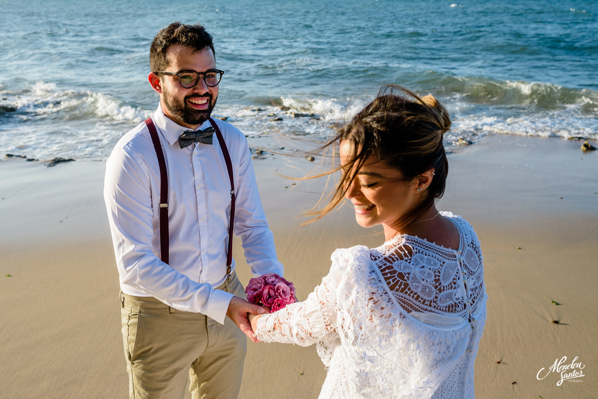 fotografia de elopement na praia com fotografo de casamento meneleu santos