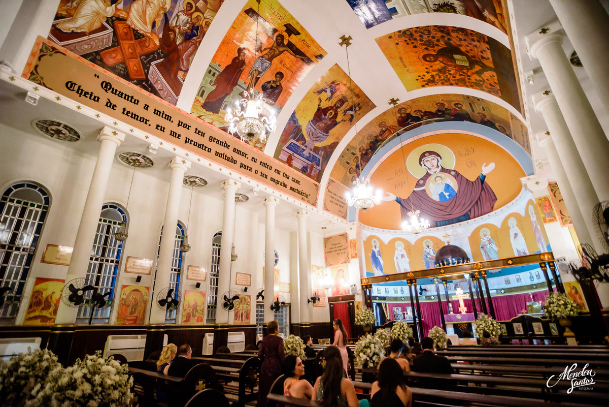 Casamento na igreja do líbano em fortaleza por fotógrafo de casamento Meneleu Santos