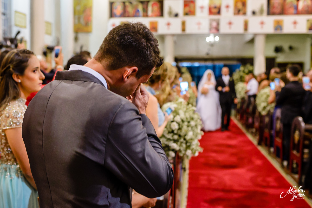 Casamento na igreja do líbano em fortaleza por fotógrafo de casamento Meneleu Santos
