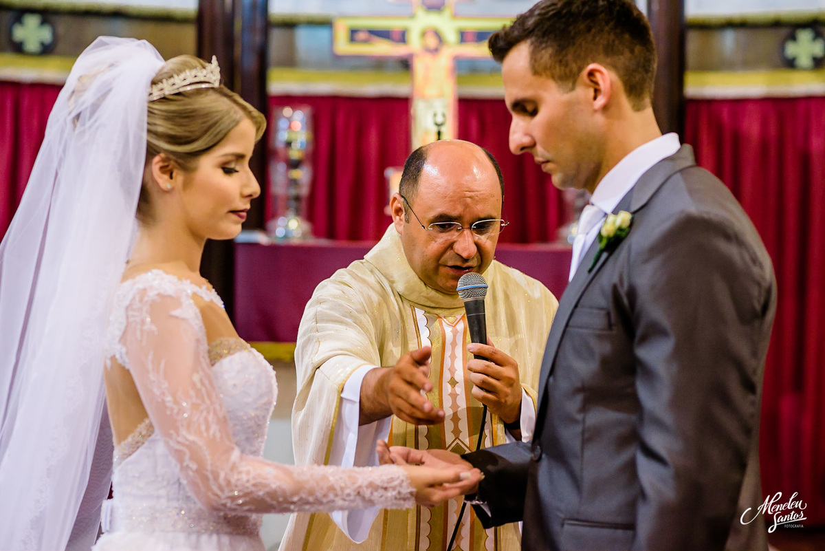 Casamento na igreja do líbano em fortaleza por fotógrafo de casamento Meneleu Santos