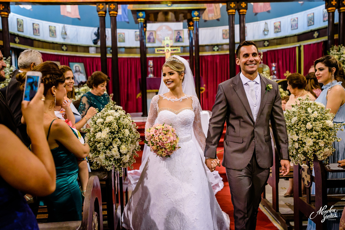 Casamento na igreja do líbano em fortaleza por fotógrafo de casamento Meneleu Santos