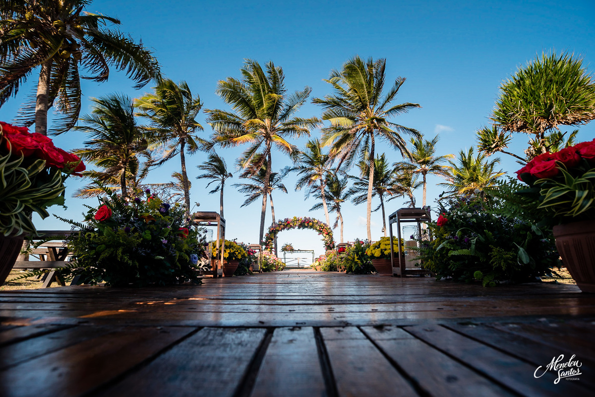 Casamento realizado na Mansão Beach no cumbuco por Fotógrafo em fortaleza Meneleu santos