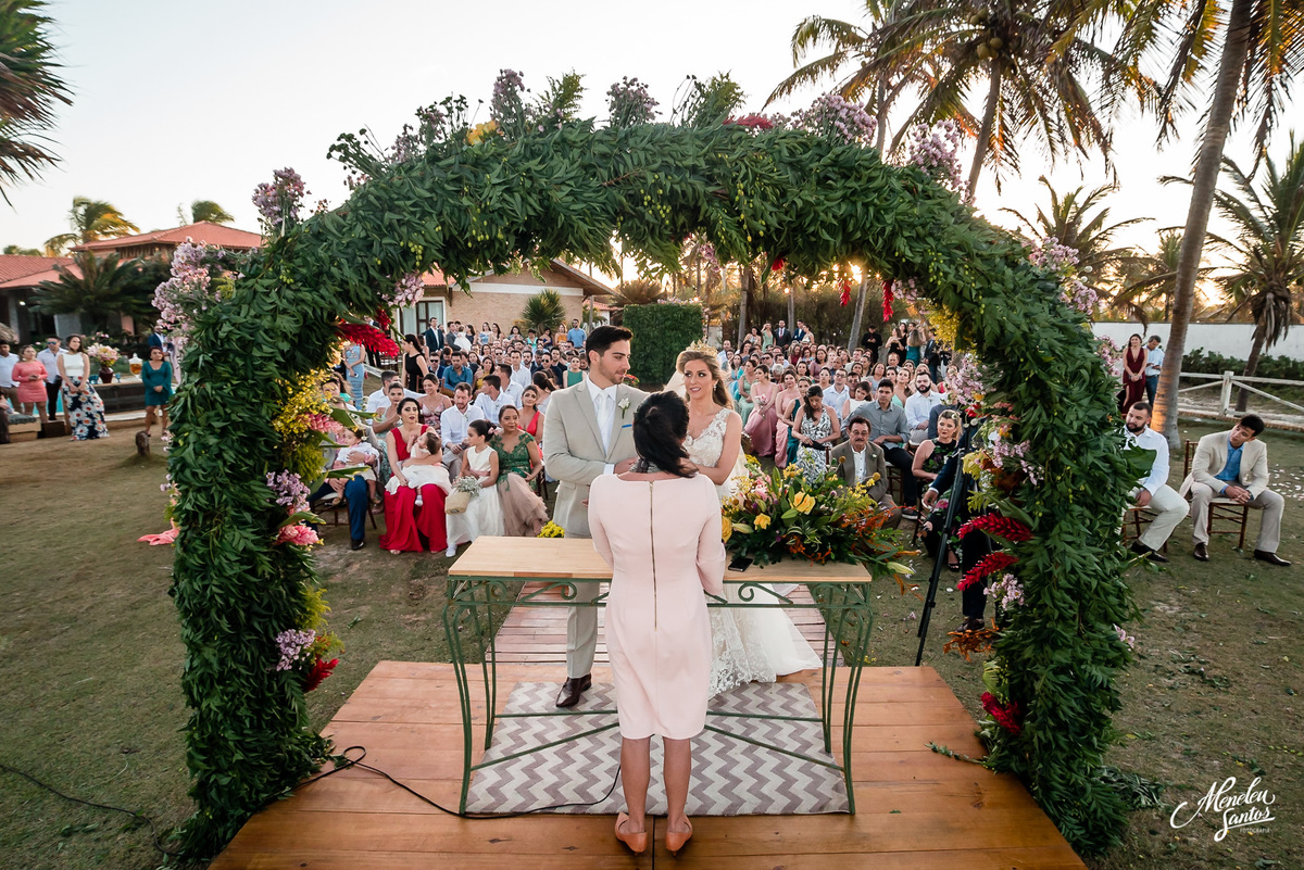 Casamento realizado na Mansão Beach no cumbuco por Fotógrafo em fortaleza Meneleu santos