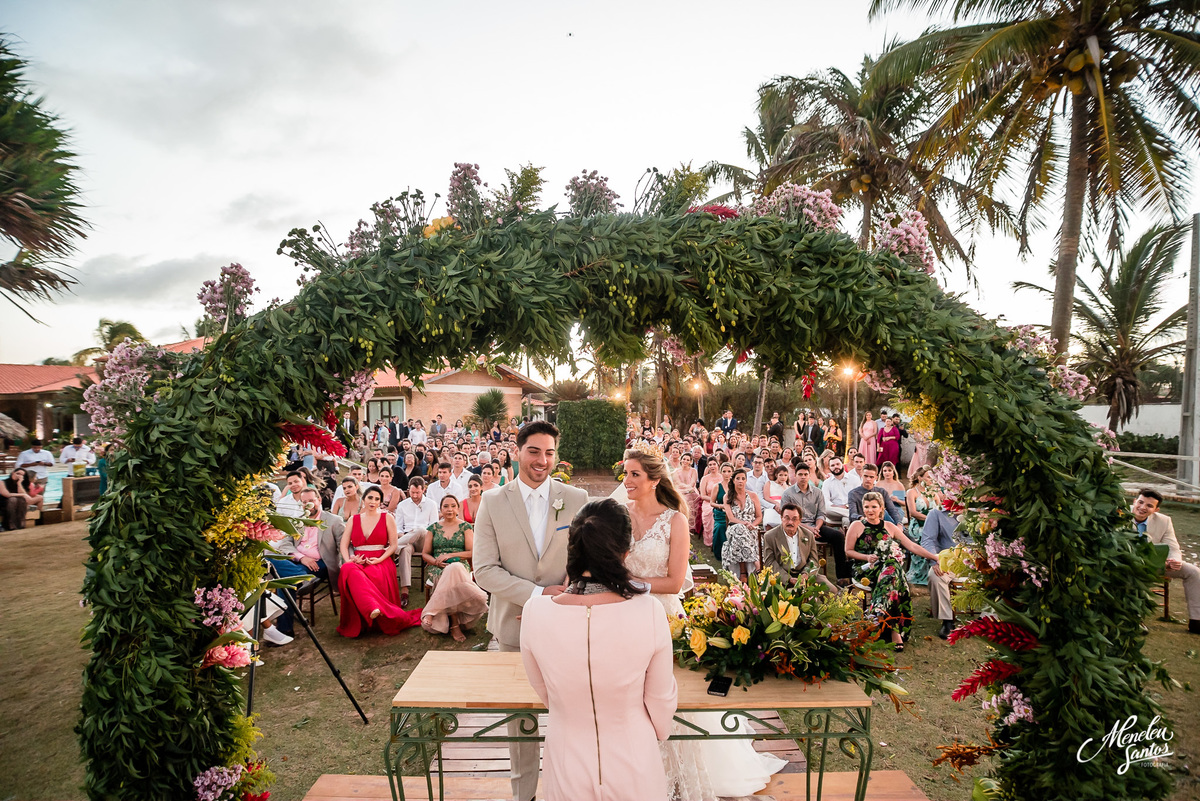 Casamento realizado na Mansão Beach no cumbuco por Fotógrafo em fortaleza Meneleu santos