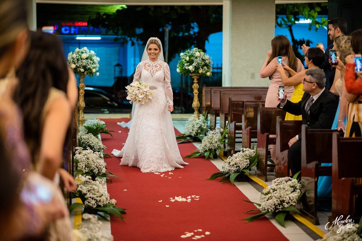 Casamento na Igreja Cristhus filius dei com fotografo de casamento em fortaleza Meneleu Santos