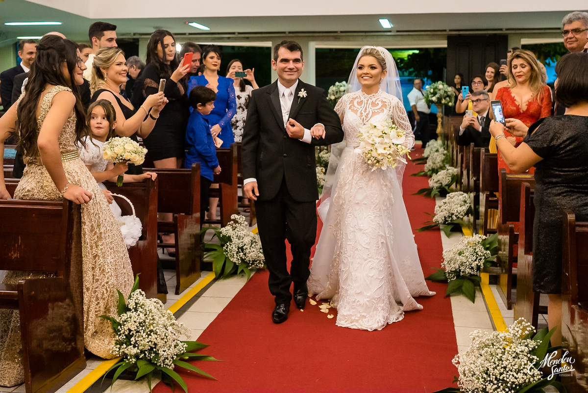 Casamento na Igreja Cristhus filius dei com fotografo de casamento em fortaleza Meneleu Santos