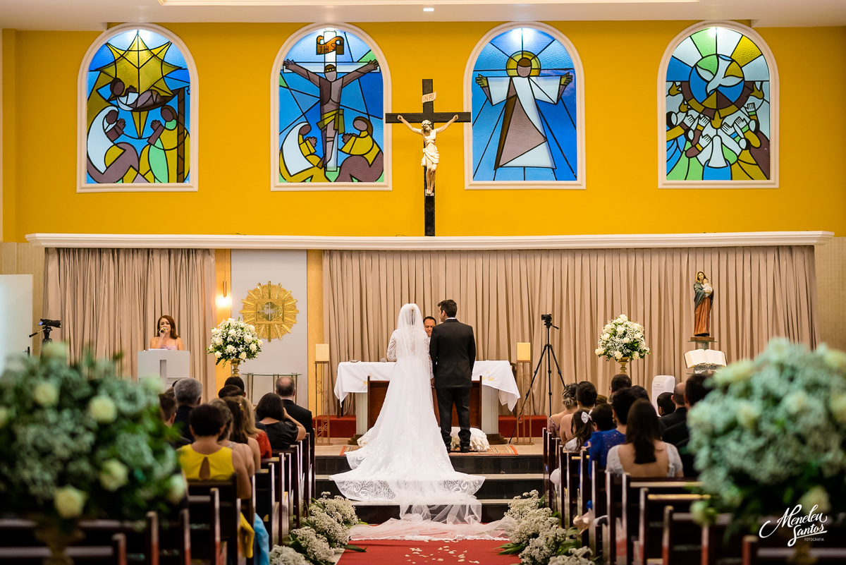 Casamento na Igreja Cristhus filius dei com fotografo de casamento em fortaleza Meneleu Santos