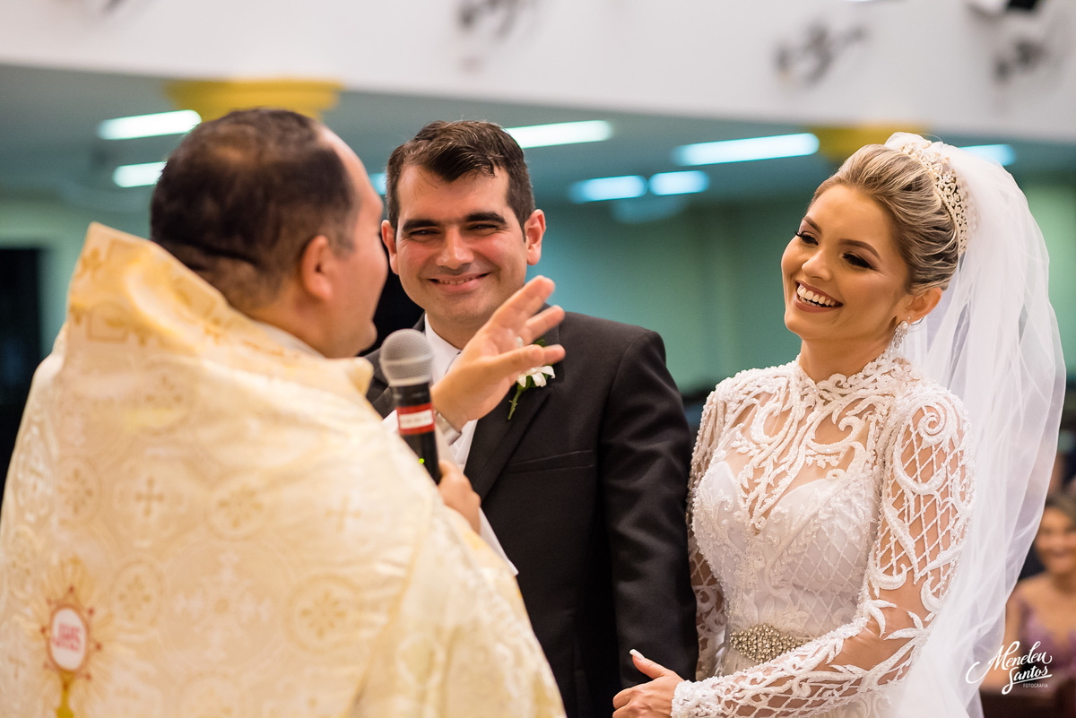 Casamento na Igreja Cristhus filius dei com fotografo de casamento em fortaleza Meneleu Santos