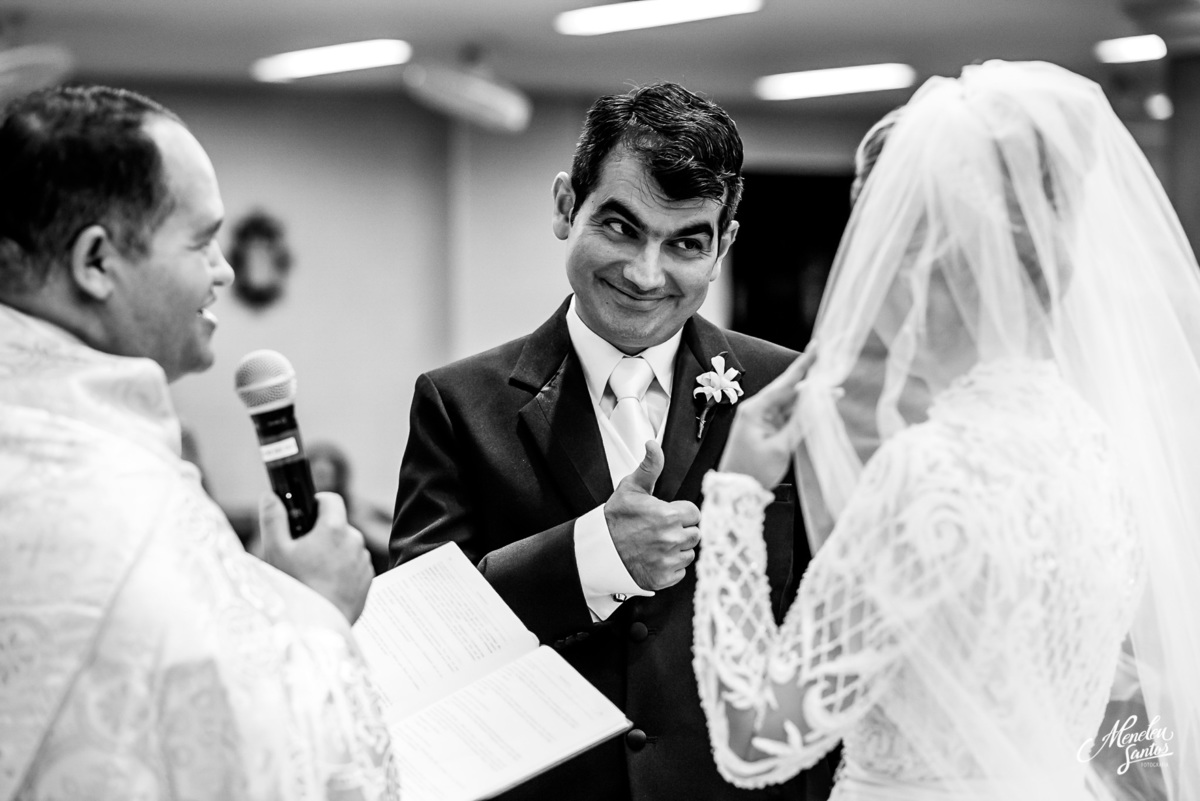 Casamento na Igreja Cristhus filius dei com fotografo de casamento em fortaleza Meneleu Santos