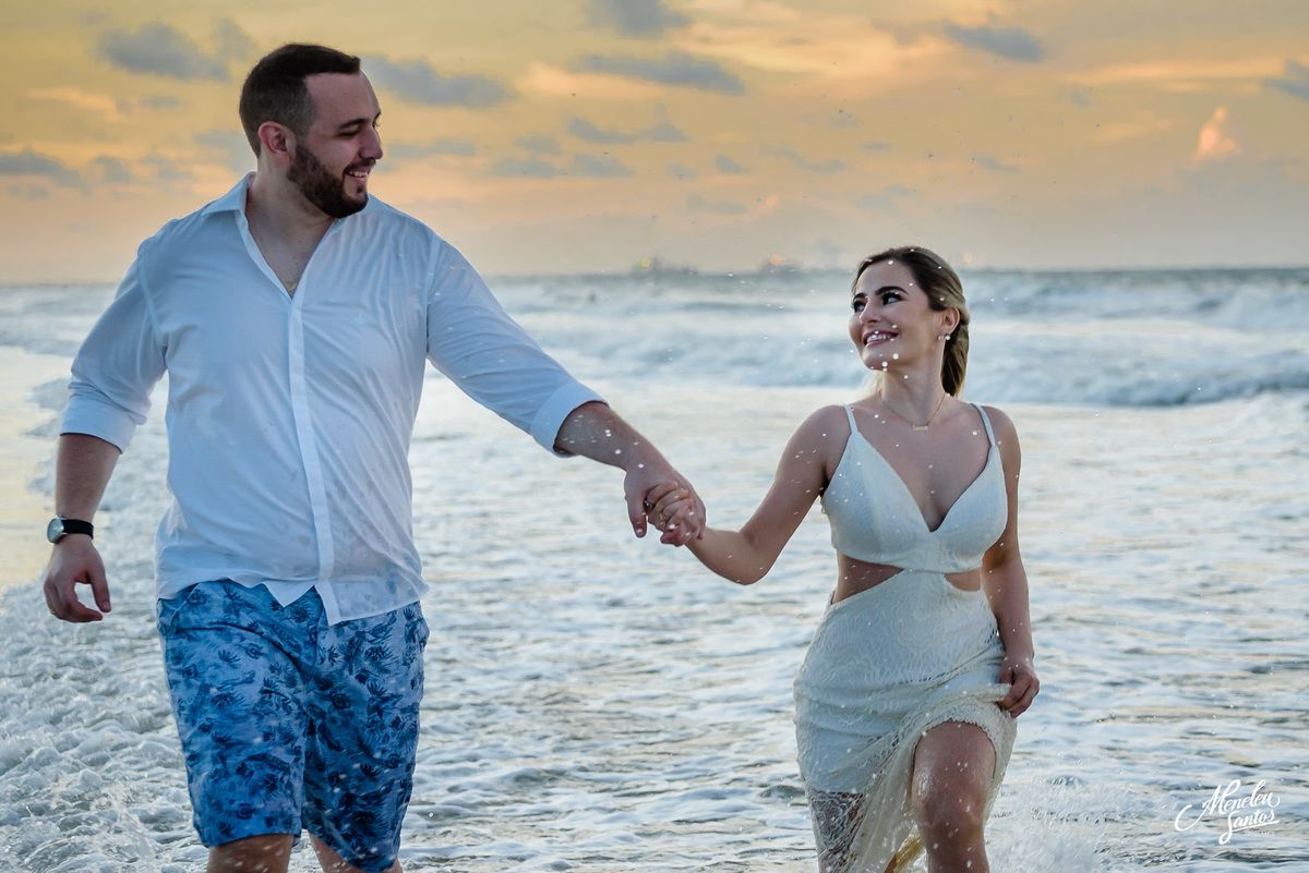 Ensaio externo na praia do Cumbuco por Fotógrafo em fortaleza Meneleu Santos