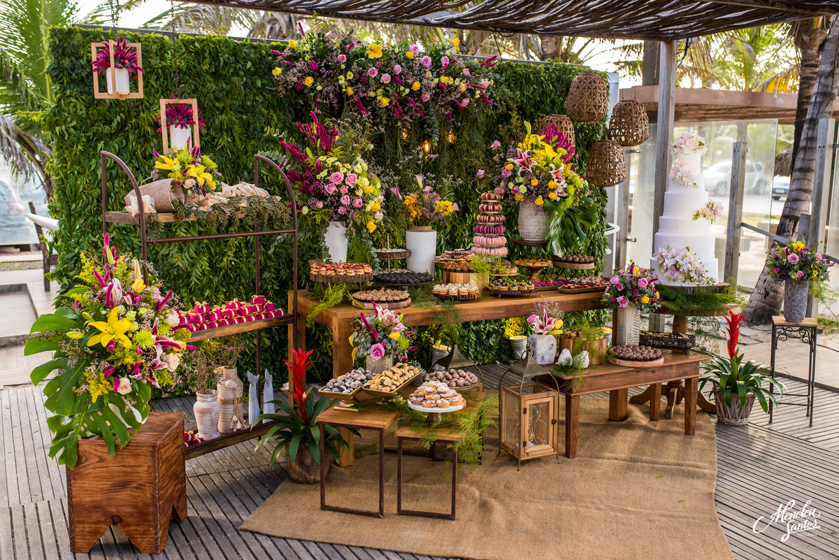 Decoração de casamento na praia 