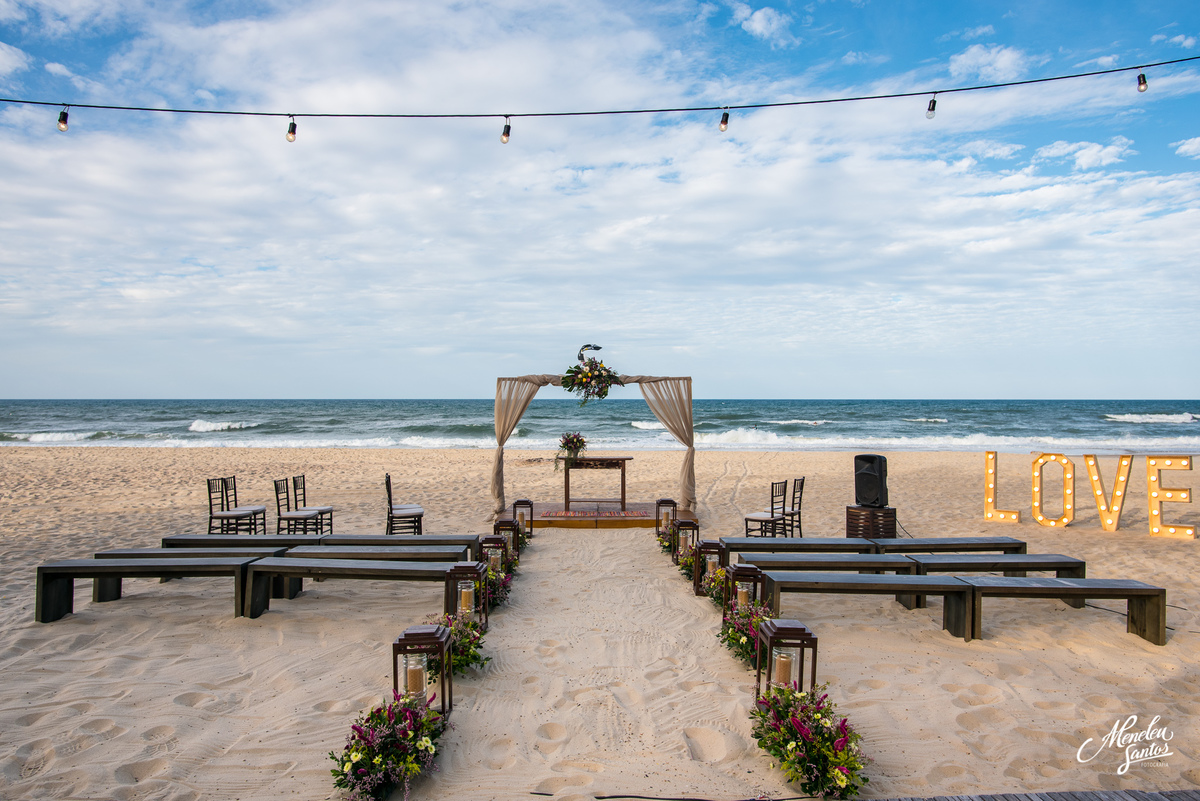 Casamento na praia do futuro 