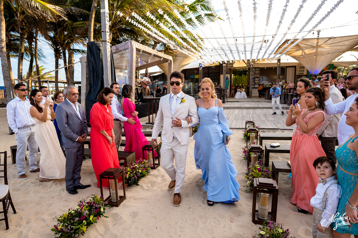 Decoração de casamento na praia 