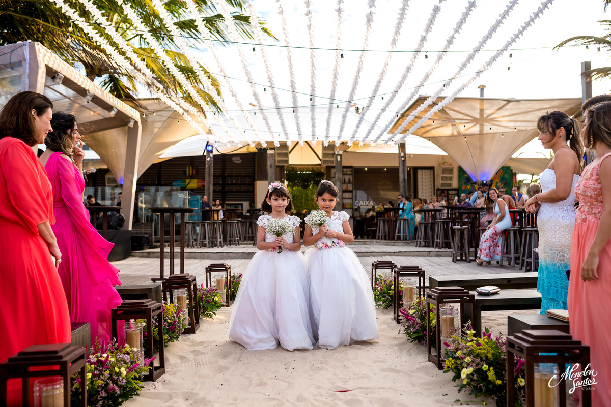 Decoração de casamento na praia 