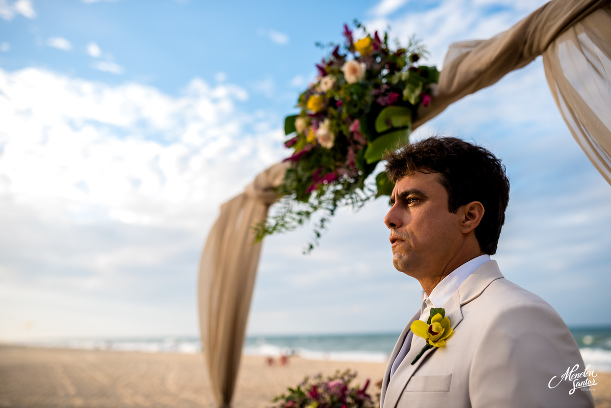 Casamento na praia do futuro 