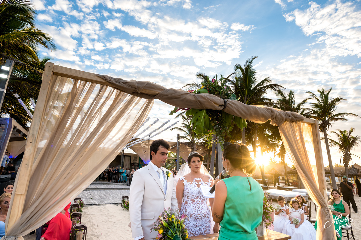 Decoração de casamento na praia 