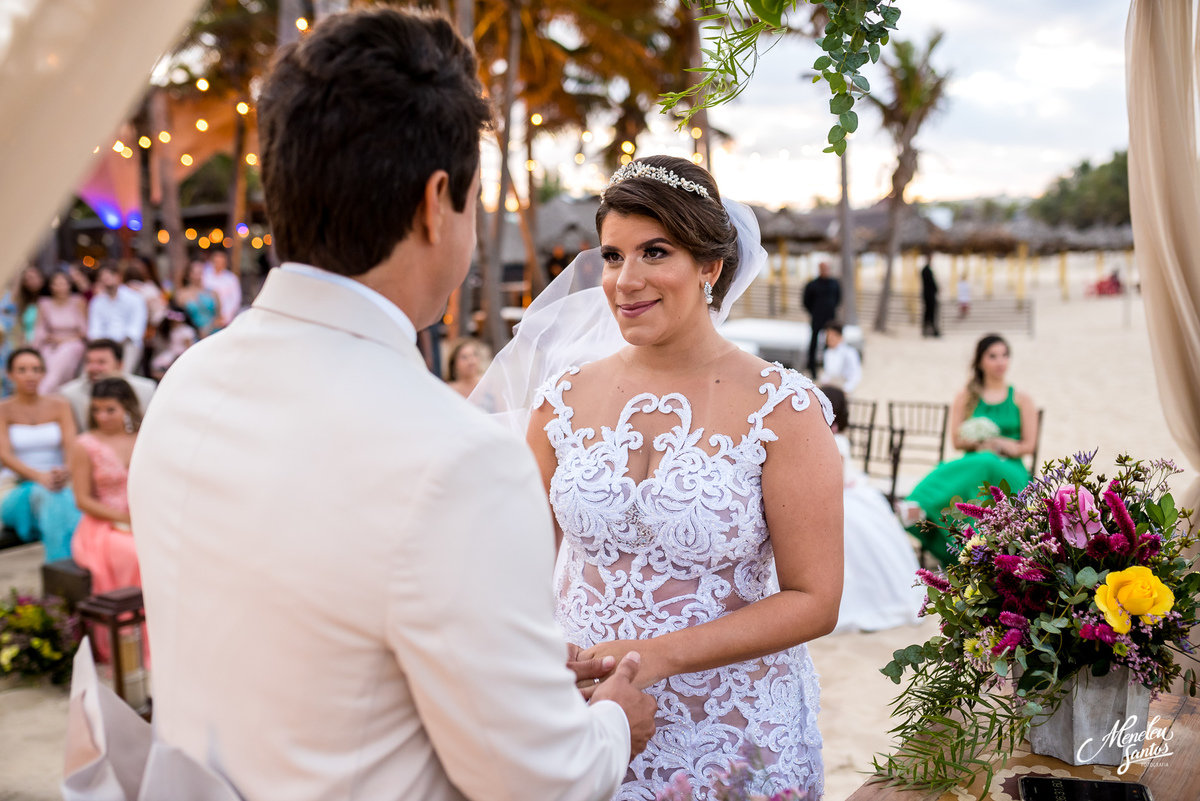 Casamento na praia do futuro 