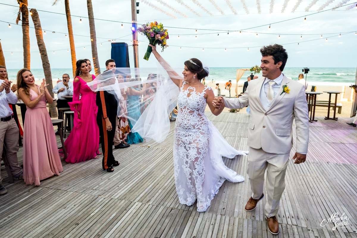 Casamento na praia do futuro 
