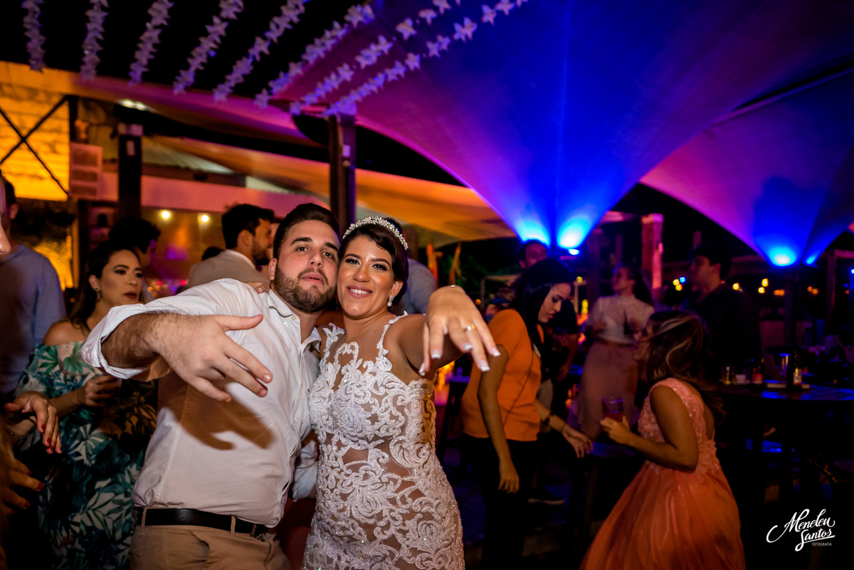 noiva casamento na praia do futuro 