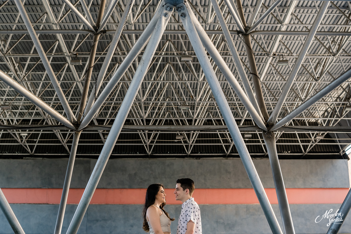 Ensaio de casal no Colégio Christus e Heliponto em Fortaleza-CE