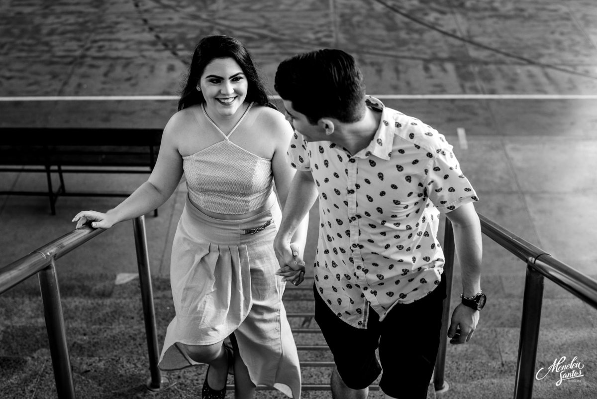 Ensaio de casal no Colégio Christus e Heliponto em Fortaleza-CE