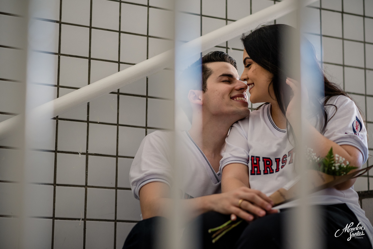 Ensaio de casal no Colégio Christus  em Fortaleza-CE