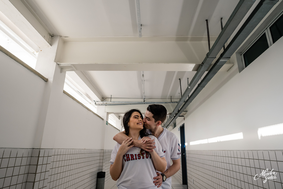 Ensaio de casal no Colégio Christus  em Fortaleza-CE