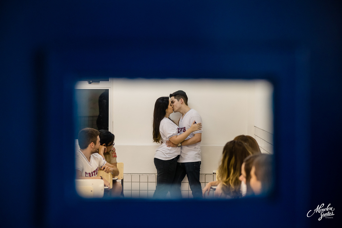 Ensaio de casal no Colégio Christus  em Fortaleza-CE