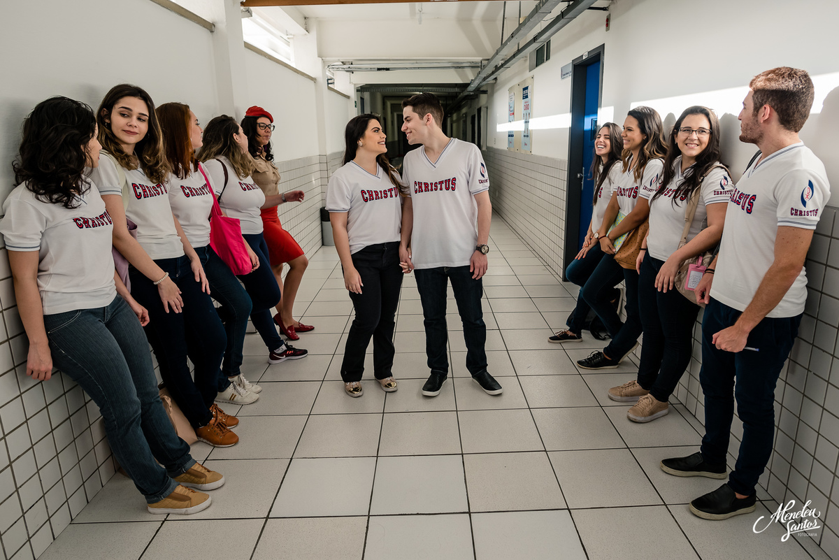 Ensaio de casal no Colégio Christus  em Fortaleza-CE