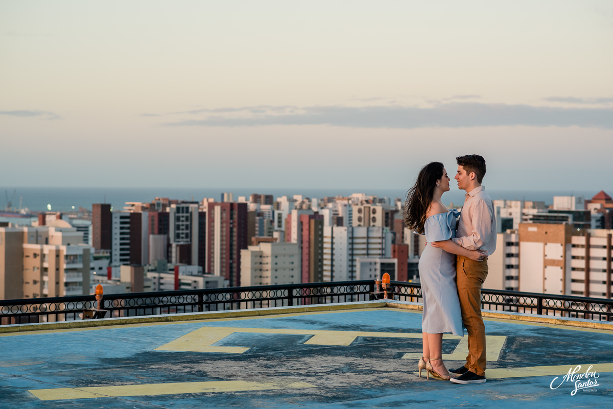 Ensaio de casal  em Heliponto em Fortaleza-CE