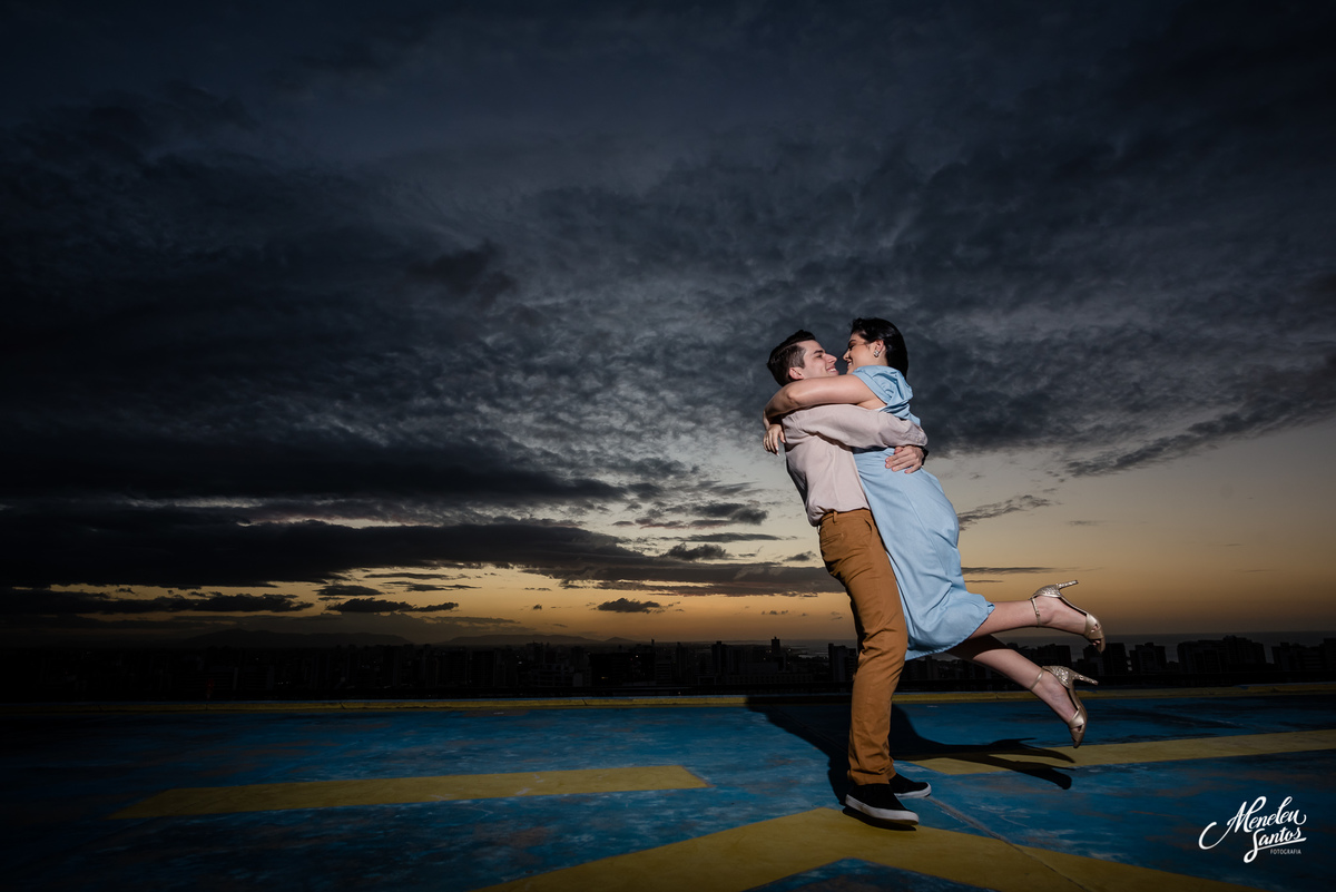 Ensaio de casal  em Heliponto em Fortaleza-CE