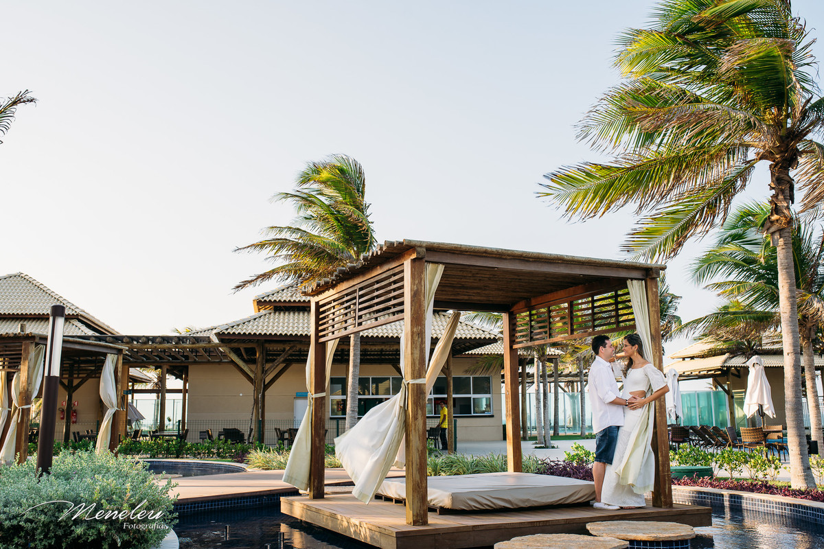 Ensaio de casal realizado no Golf Ville em Aquiraz-CE