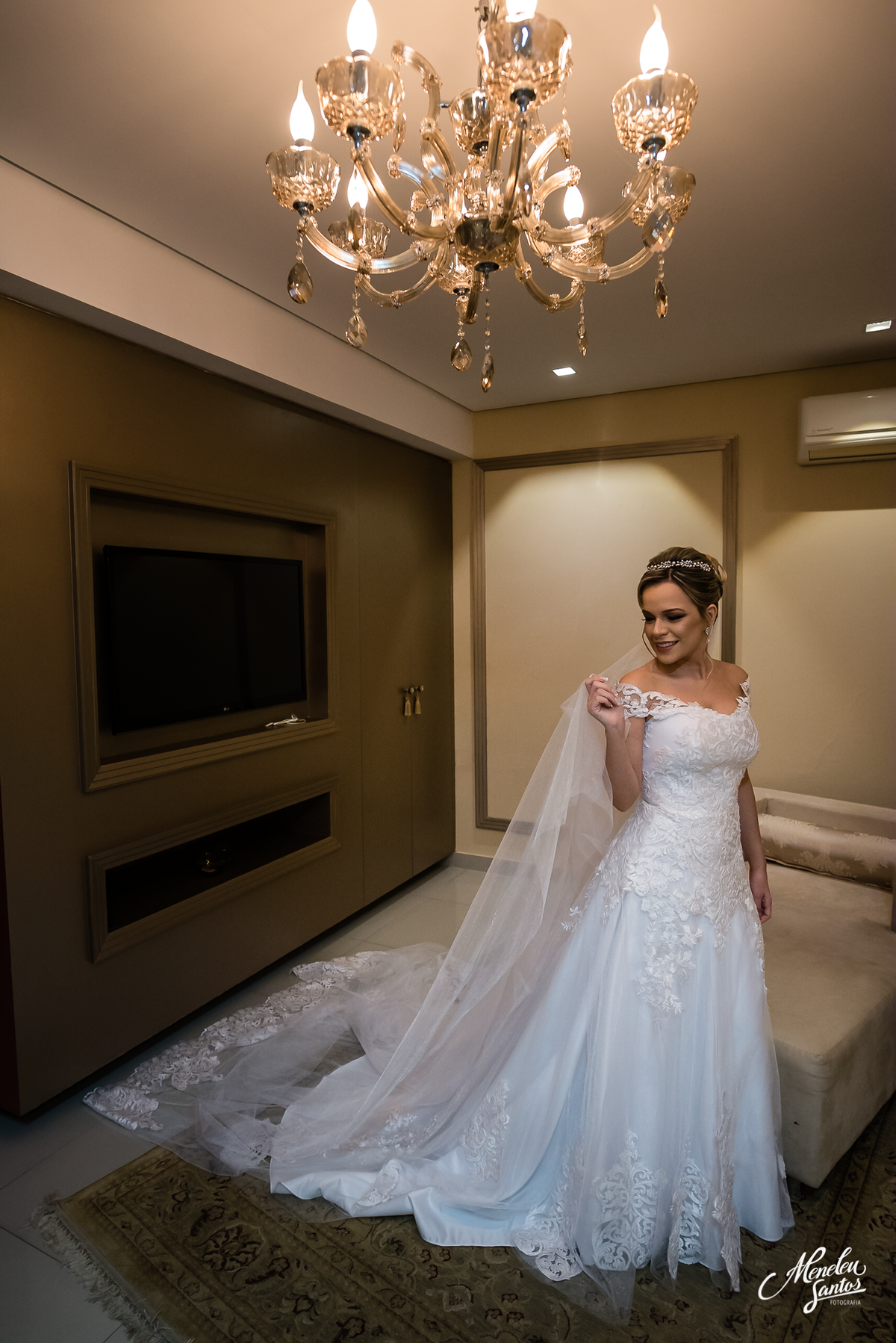 Making of da noiva no salão Cheiro Cheiroso