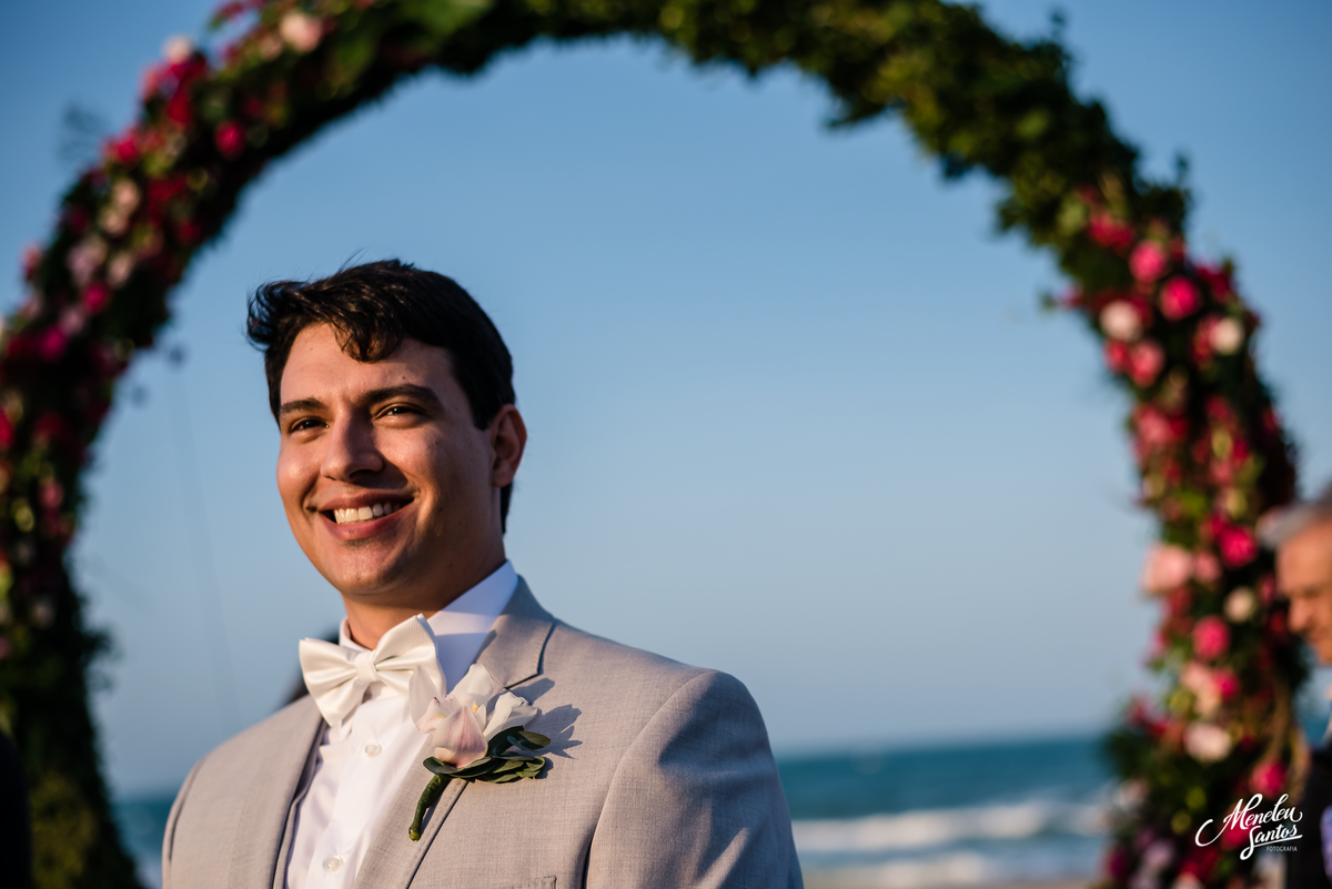 Casamento na praia na barraca Gran Royal