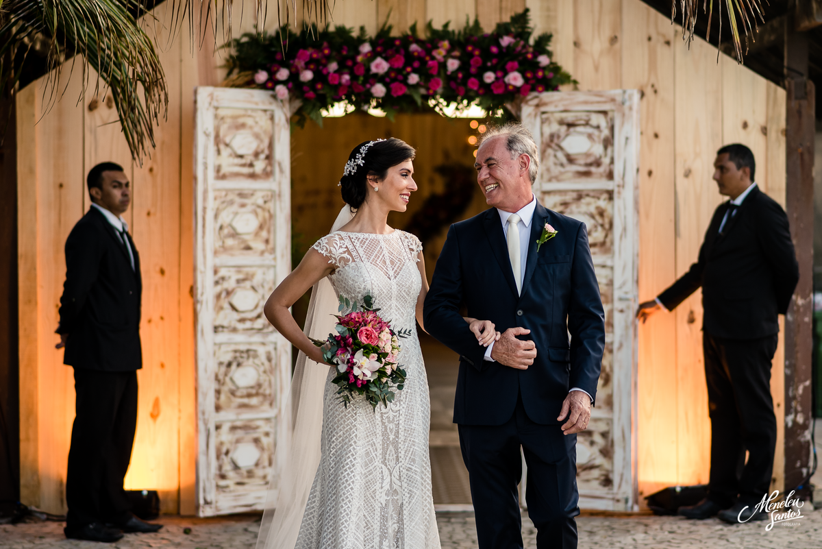 Casamento na praia na barraca Gran Royal