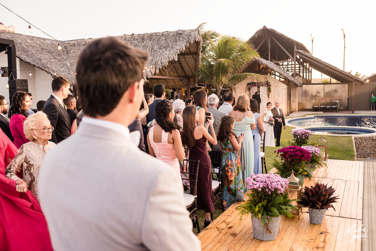 Casamento na praia na barraca Gran Royal