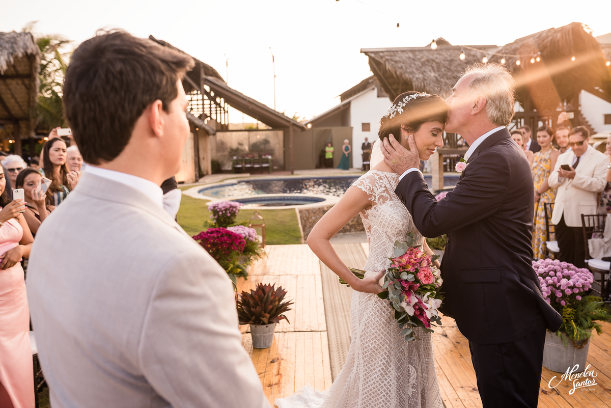 Casamento na praia na barraca Gran Royal
