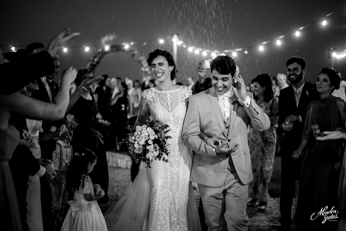 Casamento na praia na barraca Gran Royal