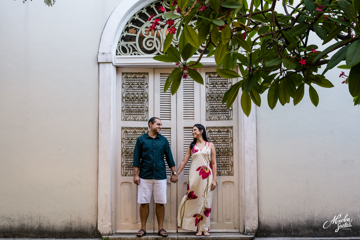 Ensaio de casal no Teatro José de Alencar em Fortaleza