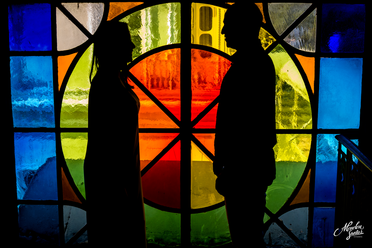 Ensaio de casal no Teatro José de Alencar em Fortaleza