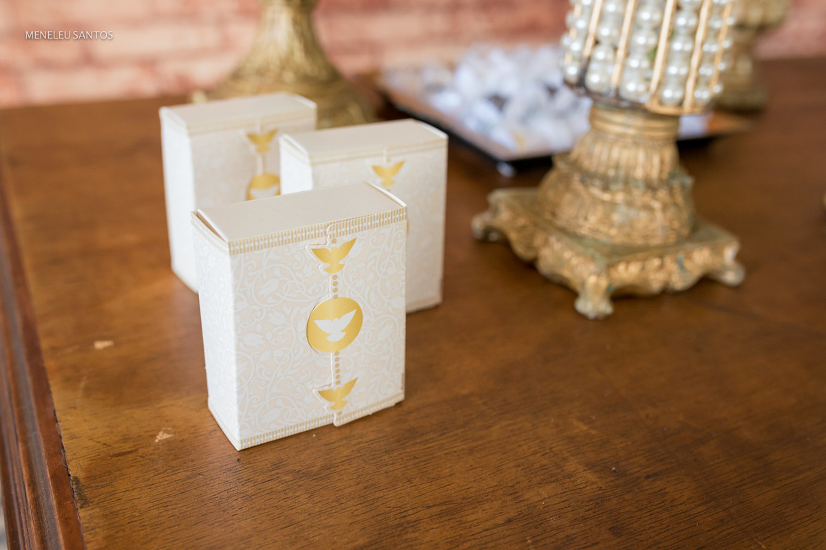 Batizado do pequeno Miguel realizado na Igreja Nossa Senhora das Graças e a recepção na Bon Jour Cafeteria