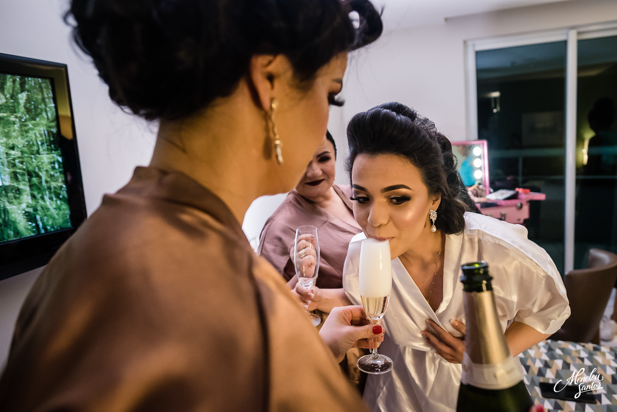 Making of da noiva no Luzeiros Hotel