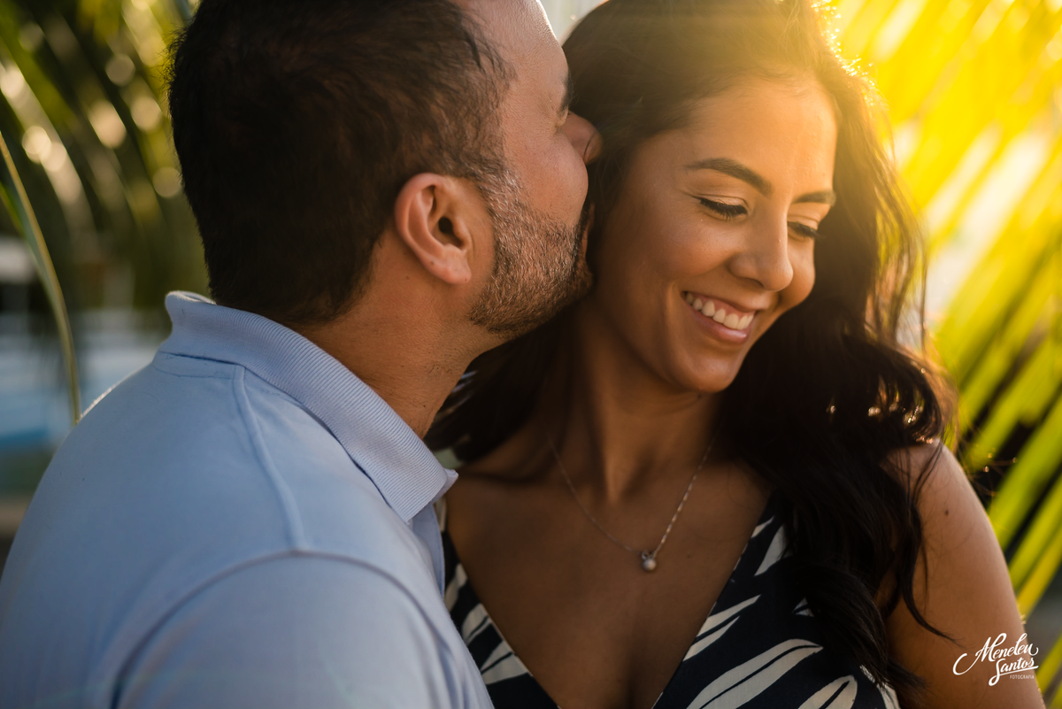 Ensaio pré casamento de casal velejando no iate Clube de Fortaleza-CE