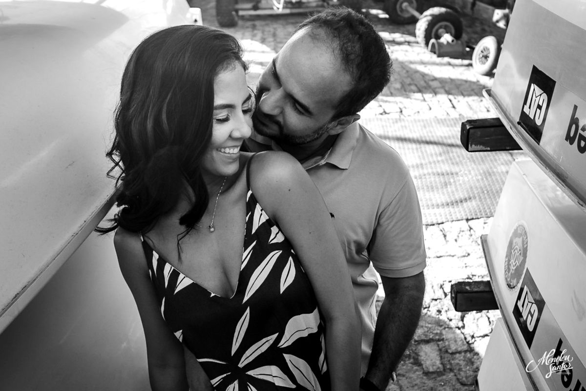 Ensaio pré casamento de casal velejando no iate Clube de Fortaleza-CE