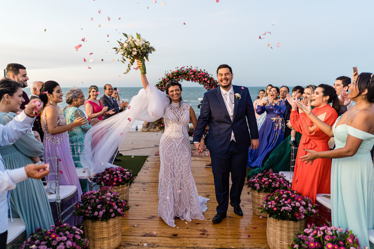 casamento na praia do  barro preto em aquiraz por fotografo meneleu santos