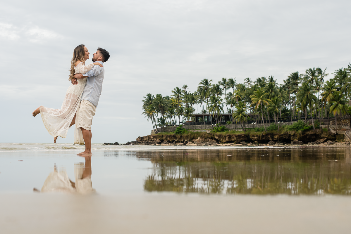 Pre wedding na taíba por fotografo de ensaios em fortaleza